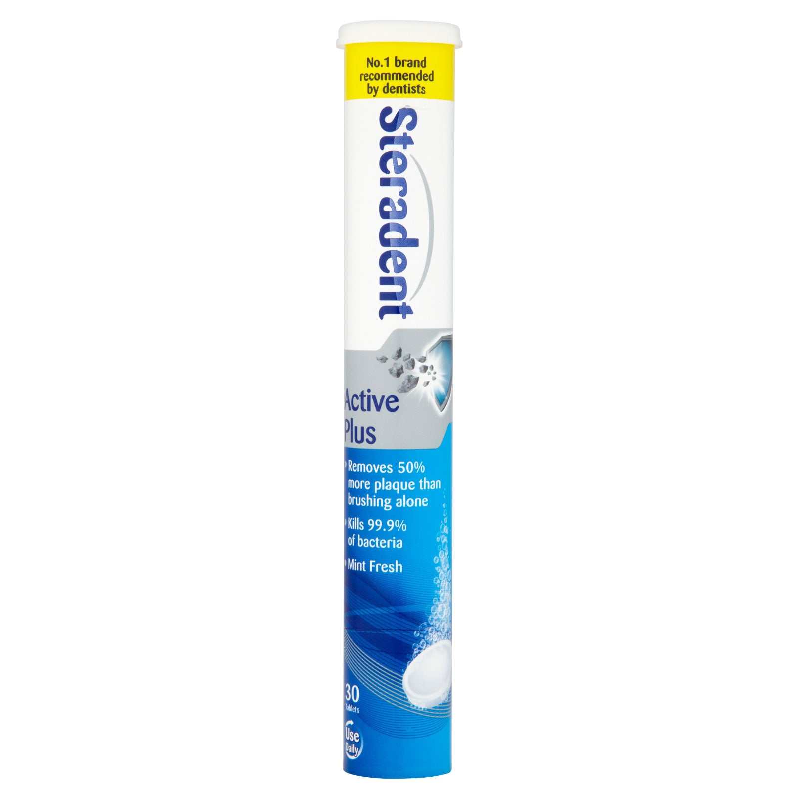 Steradent Active Plus 30 Tablets | High Quality Tissue Product Online - Product Image Steradent Active Plus 30 Tablets | High Quality Tissue Product Online - Product Image